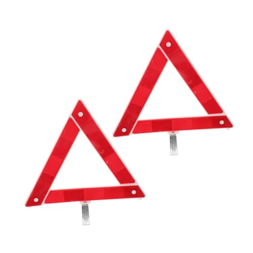 Triangle de sécurité réfléchissant pliable voiture kit urgence routière haute visibilité