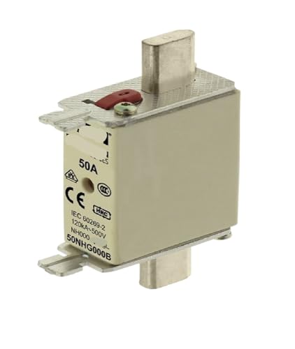 Fusible 50HG000B 50A NH000 cartouche de sécurité pour armoire électrique 500V