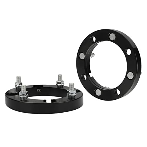 Haruma for Polaris Ranger/RZR XP 1000/RZR 1" ATV Wheel Spacers 4x156mm Real Forge T6 Aluminum Wheel Adapters with M12x1.5 Studs 131mm Hub Bore Car Accessories Pack of 2