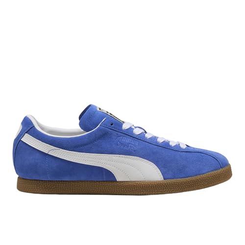 Image of PUMA Mens Brasil Lace Up Sneakers Shoes Casual - Blue