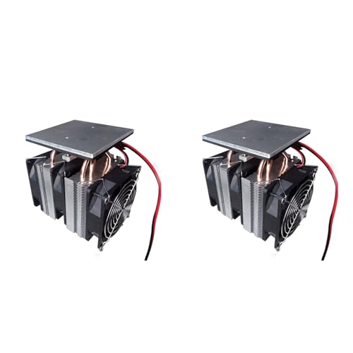 SAROAD 2X Refrigerador Placa de RefrigeracióN Semiconductora con Chip Peltier de 12 V 240 W, Gran Potencia Asistida para Ordenador Placa de RefrigeracióN