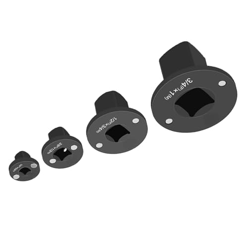 Adaptateur de Douille Magnétique à Profil Bas avec Rétention Sécurisée 4Pcs - 8