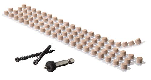 Vis FastenMaster Cortex Collated pour terrasse Trex : pose invisible en bande de 30m - 2