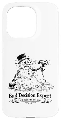 Bad Life Choices �X�m�[�}�� �_�[�N���[���A ���B���e�[�W�A�p���� �X�}�z�P�[�X iPhone 15 Pro �p