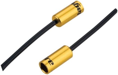 Jagwire Aluminium JA7338 Nozzle Casing Gold 4 mm 50 Pieces