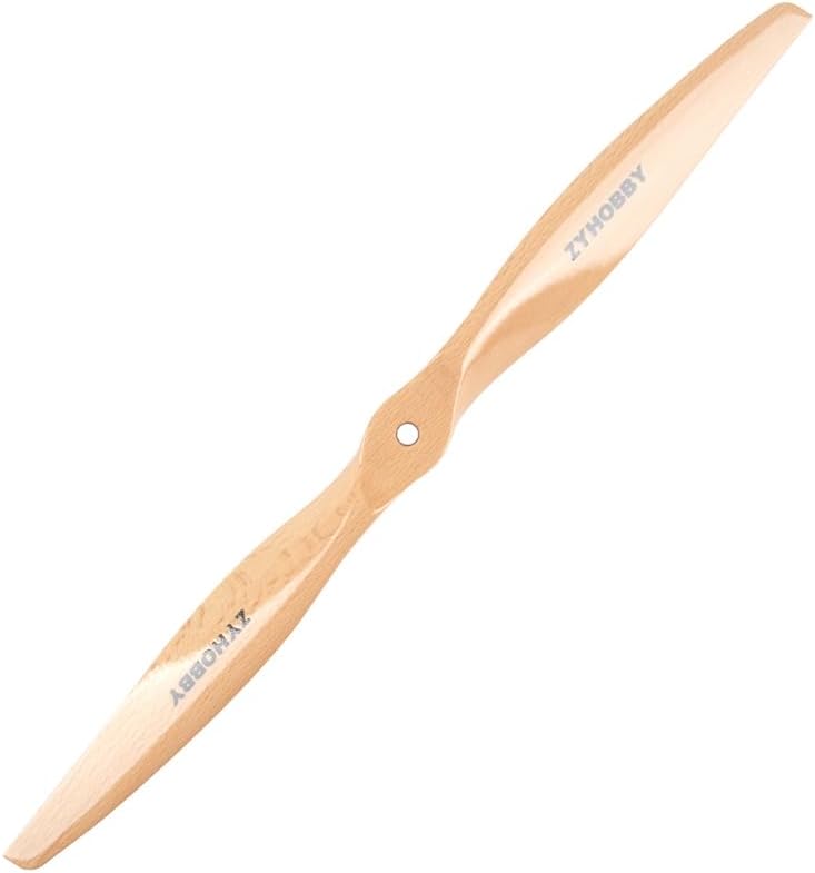 1PCS R/C Plane Propeller PZY Electric Wooden Propeller 16X8 17X8 (16X08), Yellow
