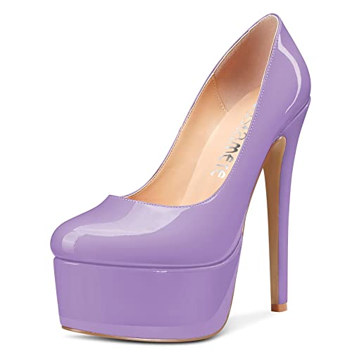 Escarpins sexy 15 cm à plateforme Castamere pour marcher sans douleur