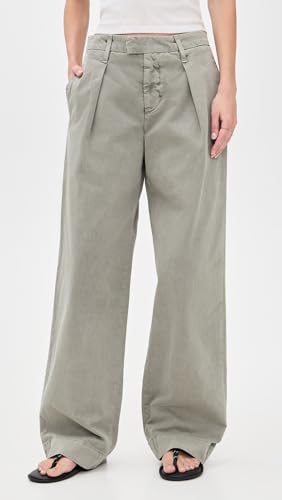 Women's Wide Pleat Chino Pants2