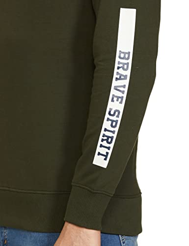 Image of Numero Uno Men's Varsity Red Statement Sweatshirt