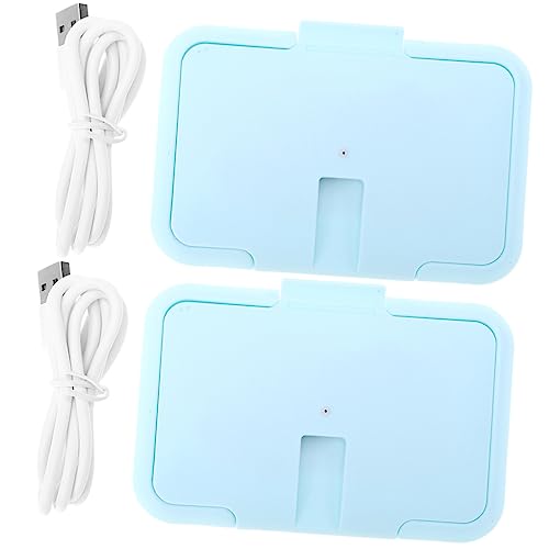 Chauffe-lingettes humides portable lot de 2pièces voyage