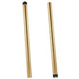Front Fork Pipes Inner Forks Tubes Gold Pair For Honda CBF600 2008 2009 41mm 51410-MER-R61