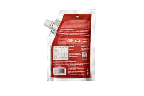 Image of POONJIAJI'S Chutney 200g x 3 | Ready-to-Eat Sweet & Sour Tangy Sauce | Perfect Indian Condiment for Snacks, Samosas & Chaat | No Preservatives (Raw Mango Pickle Chutney)