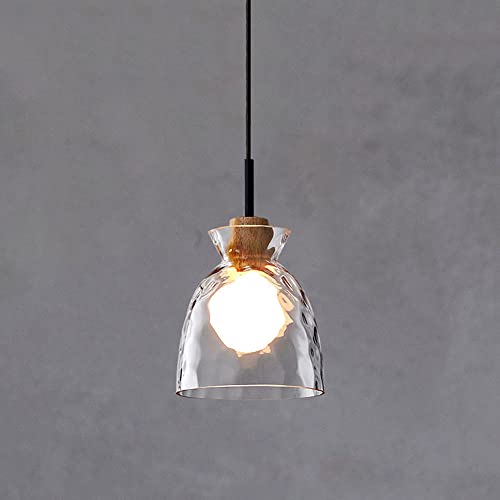 Plafonnier suspendu en bois pour illuminer et réchauffer votre cuisine