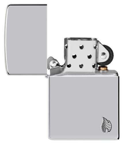 Briquet Tempête Zippo rechargeable chromé avec gravure profonde et boîtier blindé résistant - 3