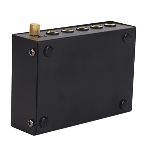Mixer de Linha de 4 Canais, Configuração Forte, Controle de Volume Independente, Amplificador de Fon
