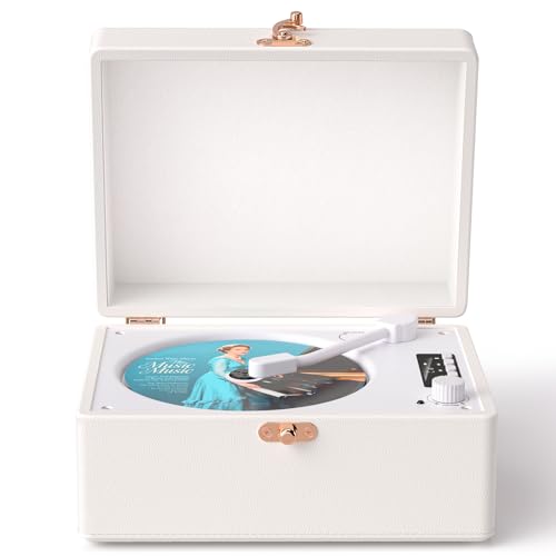 Portable CD Player with Bluetooth for Home CD Player with Built-in Speakers,Compact Desktop