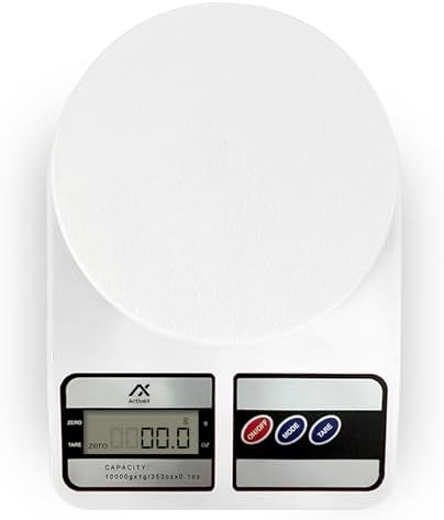 HealthSense Weight Machine for Kitchen, Kitchen Food Weighing Scale for ...