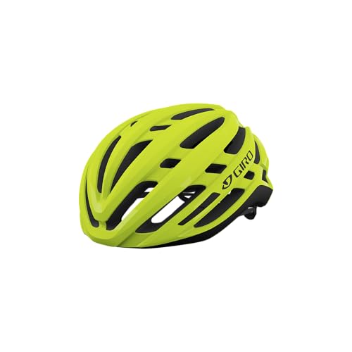 Giro Bike Unisex – kask rowerowy dla dorosłych AGILIS Highlight Yellow 22, rozmiar S