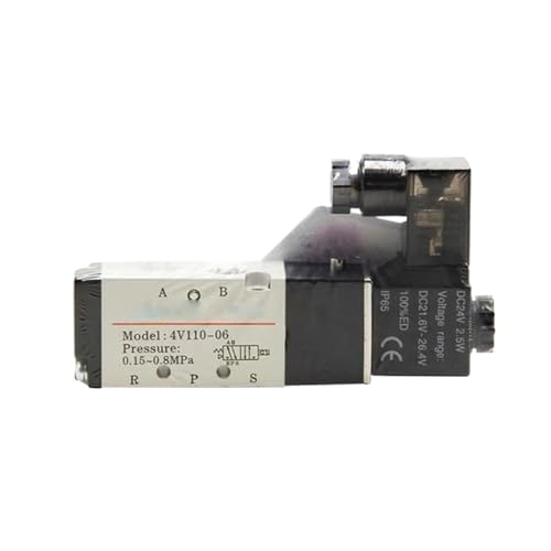 Électrovanne 4V120-06 à commutation rapide AC 220V pour vérin pneumatique - 4