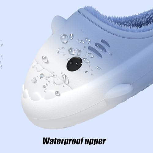 Sharklas, Sharklas Originales Kids, Waterproof Shark Slippers, Winter Plush Fluffy Warmth Shark Slides For Adults4