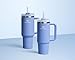 STANLEY Quencher H2.0 Tumbler with Handle and Straw 40 oz | Flowstate 3-Position Lid | Cup Holder Compatible for Travel | Insulated Stainless Steel Cup | BPA-Free | Hydrangea