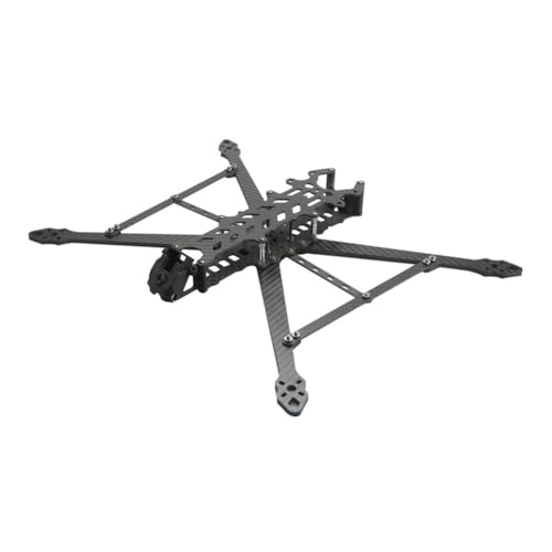 Cadre drone longue portée DF-V2 en carbone 7mm pour stabiliser la charge utile