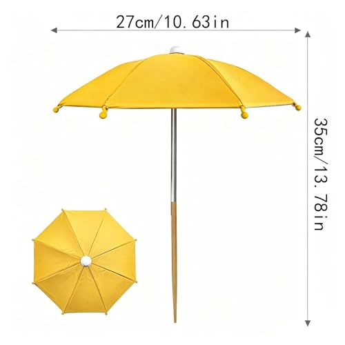 Parasolka Dla Roślin,Parasol ochronny UV do kwiatów ogrodowych,Zewnętrzny Parasol Na Doniczkę | Na Podwórko, Patio, Ganek, Ogródek Za Domem, Taras Drewniany, Balkon, Rabatę Kwiatową Oraz Taras
