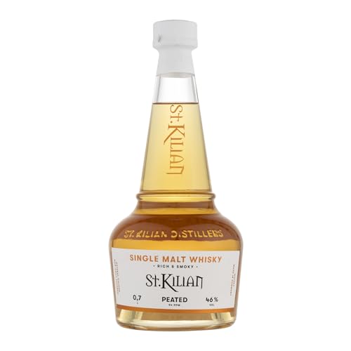 St. Kilian Single Malt Whiskey PEATED - [Spirit of the Year Award 2025] - Rich & Smoky, 46% Vol,...