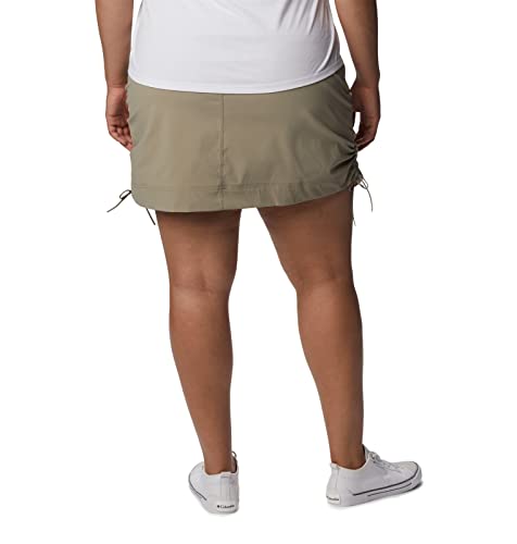 Columbia Women's Anytime Casual Skort, Tusk, Large