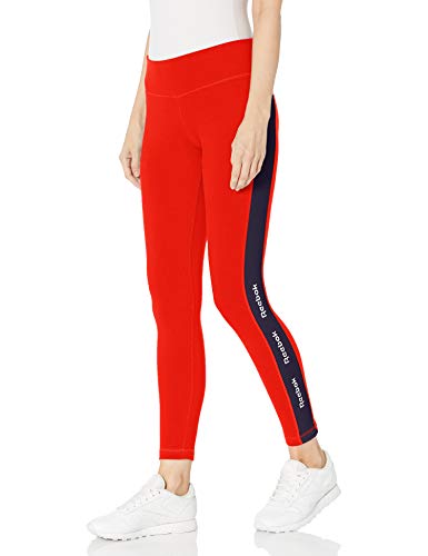 Reebok Training Essentials Linear Logo Leggings, Instinct Red, 3X22W