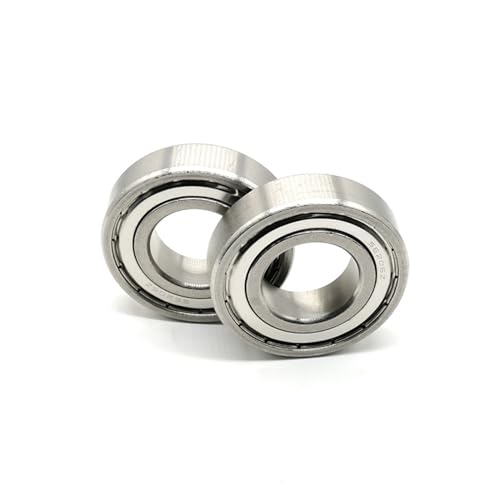 Roulement S6206ZZ 30x62x16mm en acier inoxydable pour guidage mécanique étanche - Lot de 2