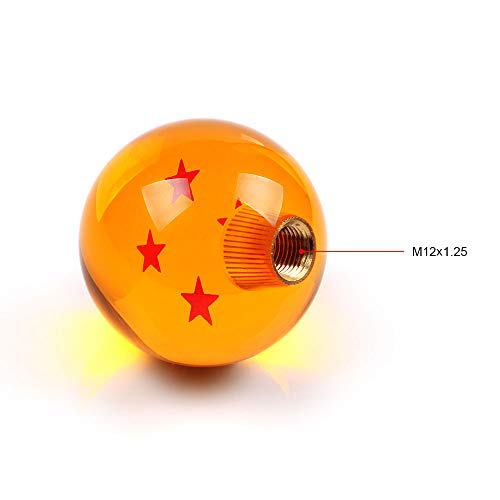 Rastp RS-SFN042 4STAR Dragon Ball Z Star Manual Gear Stick Shift Knob Universal Gear Shifter Knobs thumb #2