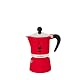 Bialetti 4962 Rainbow Caffettiera Colorata aus Aluminium