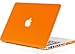 Kuzy Rubberized Plastic Case for Older MacBook Pro 15.4" (Model: A1286) with DVD Drive Glossy Display Matte Cover - ORANGE