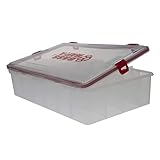 Bass Mafia Bait Casket 3700 2.0 Deep | Waterproof Tackle Box for Lures, Baits, Attractants, & Hooks | Organizer for Fishing Equipment | 14x9x4