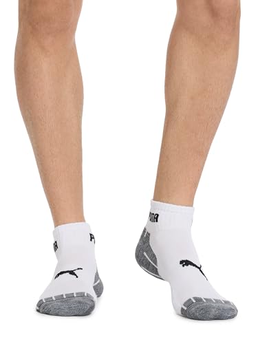PUMA Men's 8 Pack Athletic Cushioned Quarter Crew Socks2