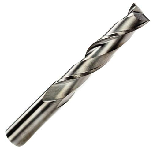 Rennie Tools - 10mm Shank Solid Carbide 2 Flute Up Cut Router Bit 10mm Cutting Diameter x 62mm Flute. CNC Router Cutter / Spiral Flute Cutter End Mill For Routing Soft Wood Hard Wood MDF PVC Plywood
