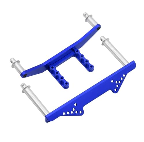 RC�J�[�̕i���� For Traxxas For Slash 2WD For Rustler For Stampede For VXL 1/10 RC�J�[ ���^���t�����g���A�{�f�B�}�E���g �{�f�B�|�X�g�p�[�c�t��(Blue)