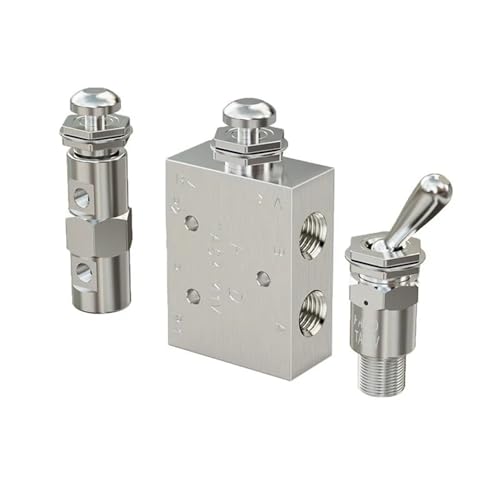 Válvula neumática manual TAC2-31P para control de aire estable 6