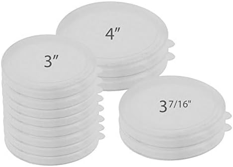 12pc BPA-Free ALAZCO Can Covers - 2 Large 2 Medium 8 small Plastic Tight Seal Lids For Canned Goods or Pet Dog Cat Food Food Saver Reusable - Image 8