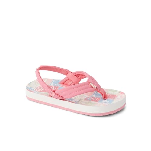 Image of REEF Girls Toddler /Little Kid Ahi Beach Flip Flop, Soft Cushion Footbed, Water Friendly