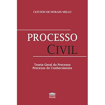 Capa do livro Processo Civil - Teoria Geral Do Processo - Processo De Conhecimento