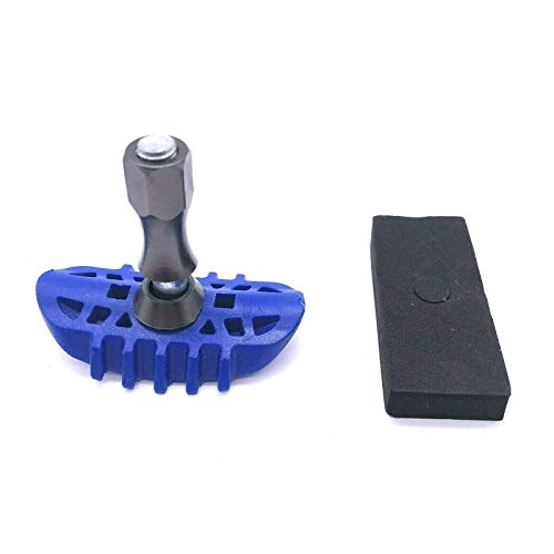 POLIPARTS Rim Lock 1.60 Pouces Avec écrou en Aluminium Anti-vibration éponge pour Enduro Motocross Off-road Cover