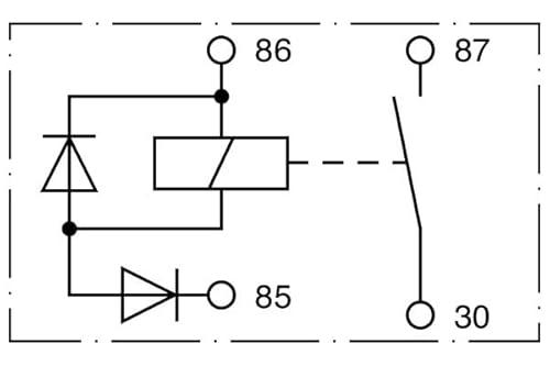 Bosch Automotive 0332002156 Normal Open Power Relays - 12 V, 75 A #TOP2