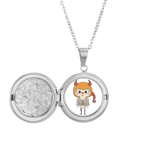Collier médaillon constellation Scorpion UU : le cadeau d'anniversaire idéal