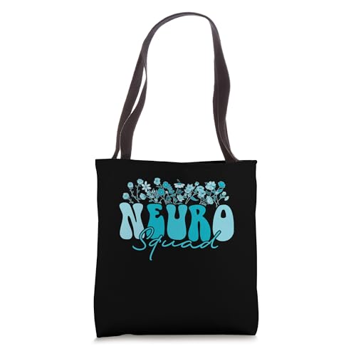 Bolso tipo tote con diseño de Neuro Squad para enfermeras y técnicos en neurología miniatura 1