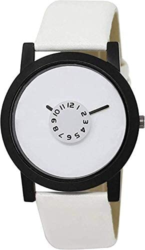 Watch City Watch for Men and Boys Round Dial Analog White Dial White Colored Strap, Club Watches for Mans and Boys Gift for Boy Friends, Husband, Brother (B0BNN42T2R) Amazon Price History, Amazon Price Tracker