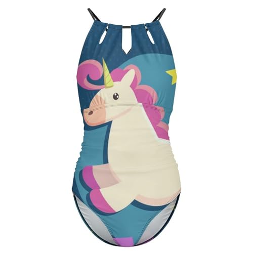 Maillot de bain une pièce contrôle ventre galbant élégant - 4