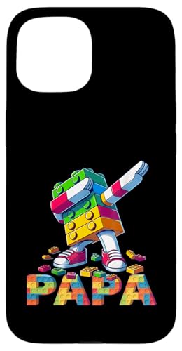 PAPA Master Builder Dabbing Building Blocks Father's Day Fun �X�}�z�P�[�X iPhone 15 �p