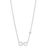 Material: Sterlingsilber Fossil Damen Halskette Infinite Love Sterlingsilber, JFS00394040